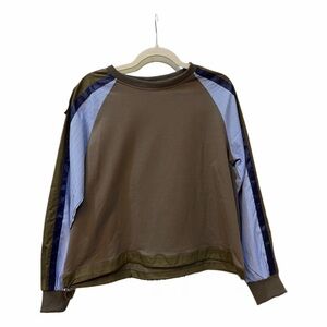 ILLORD Sage & Pinstripe Top